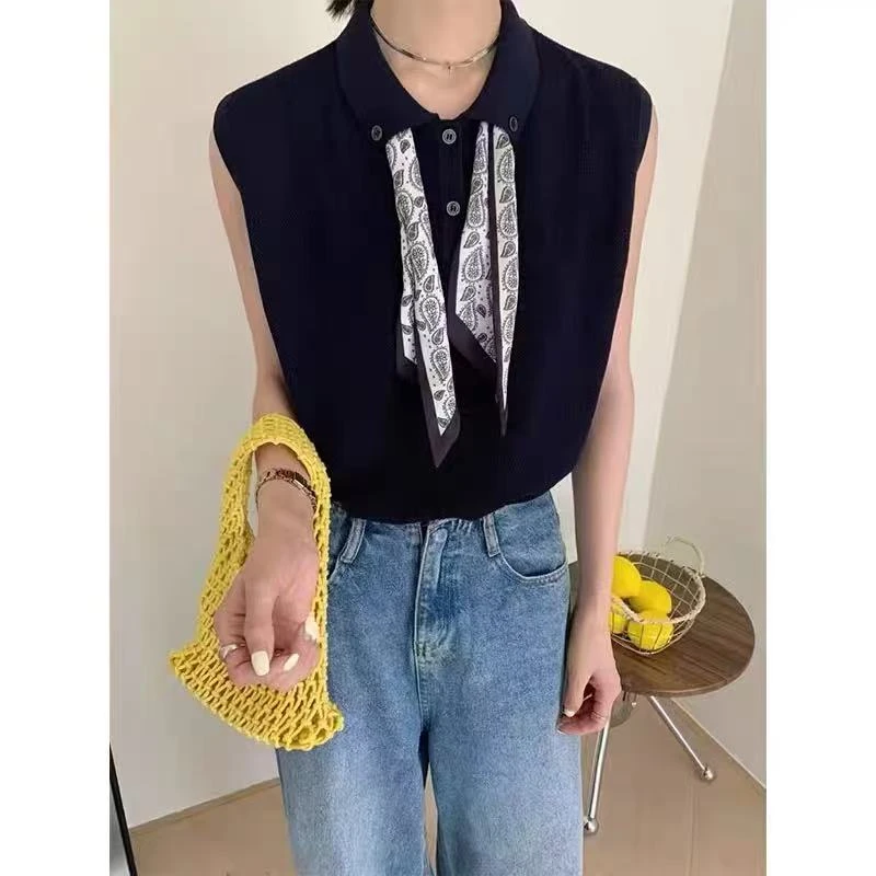 [佳佳精选】编码F001-50百搭显瘦春夏新款时尚减龄简约设计针织衫