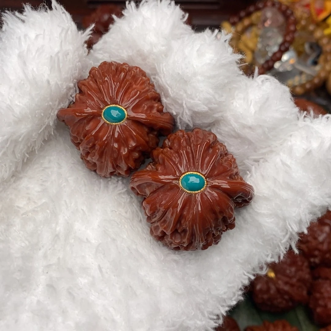 文玩核桃吊坠Z*全品38磨盘