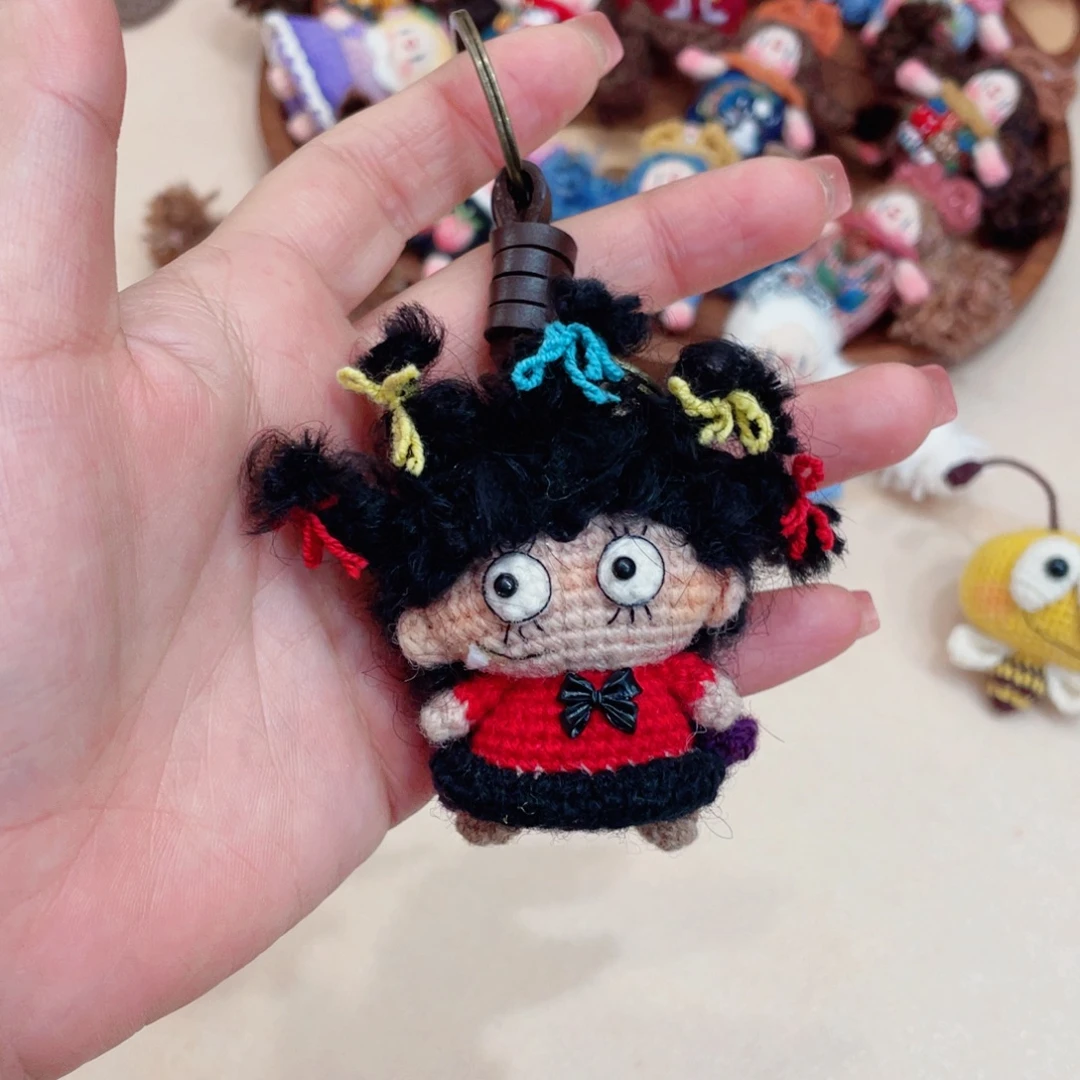 毛绒魔女琪琪挂件兔子