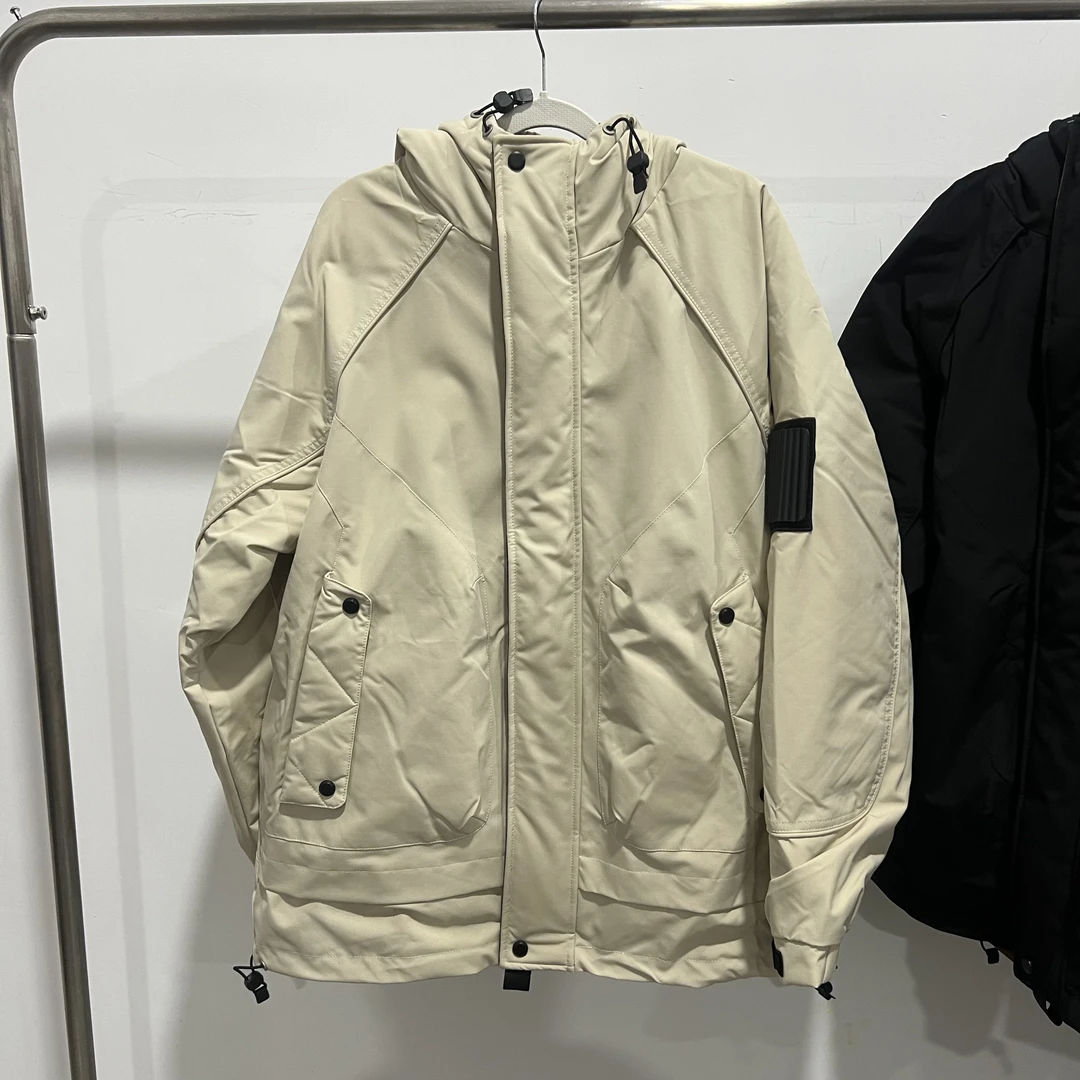 8121情侣冲锋衣羽绒服工装机能服男女同款外套