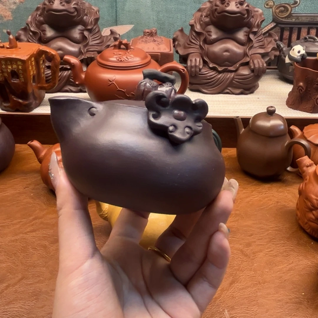 紫砂茶宠紫砂雕宠小器高品