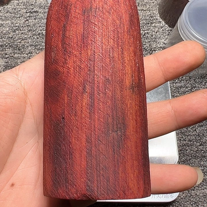 藤类降真香手把件红油精品高货10.0/205克