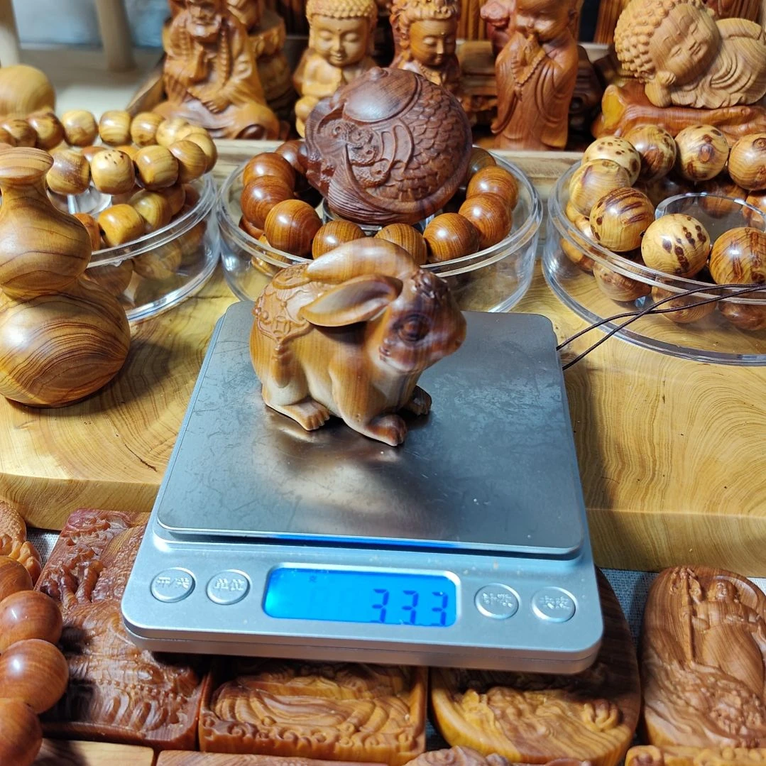 申**印太行崖柏手工艺品