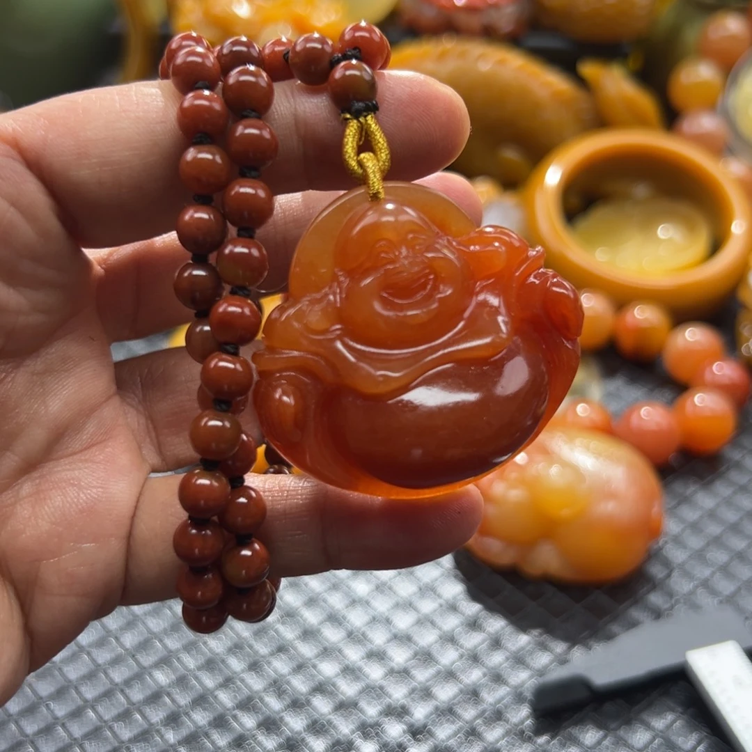 石英质玉未镶嵌颈饰