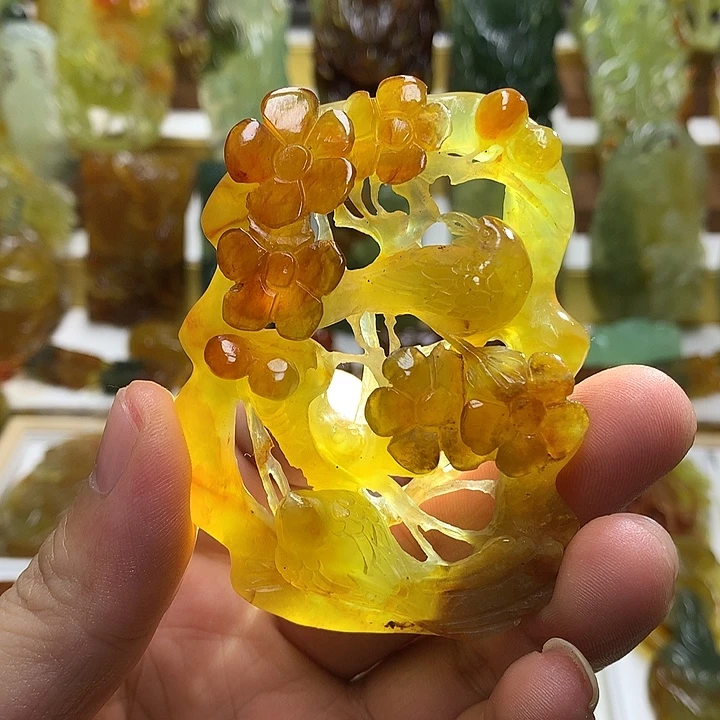 蛇纹石玉未镶嵌珠宝半成品