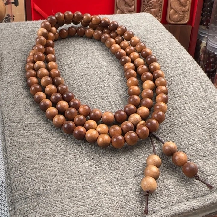 檀香木0.8多圈108清甜