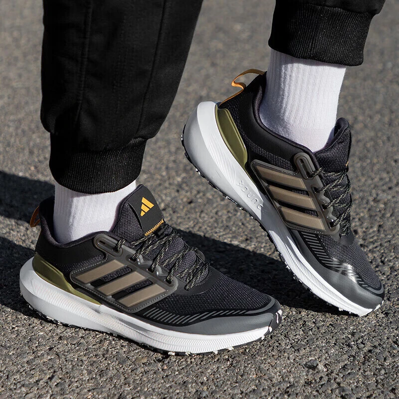 正品Adidas阿迪达斯男子春秋季时尚百搭运动休闲透气跑步鞋ID9398