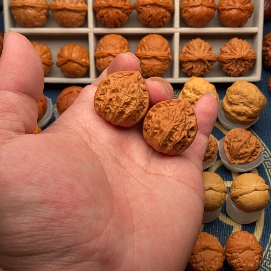 文玩核桃把件小官帽