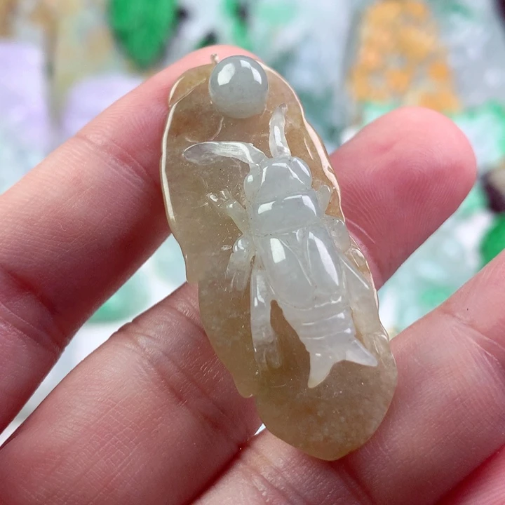 吊坠(不含链)未镶嵌翡翠