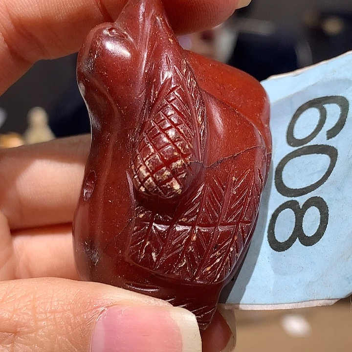 用***5和田玉未镶嵌挂件