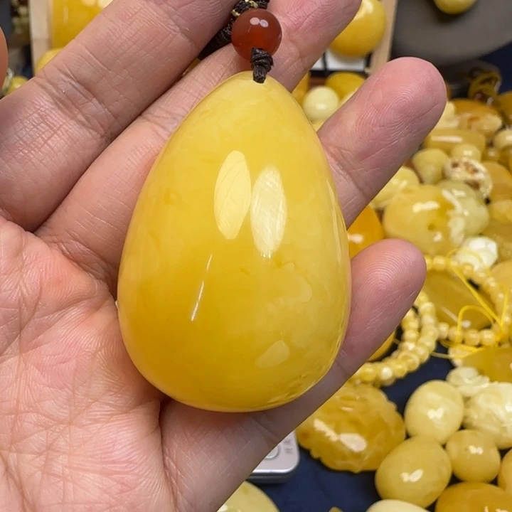 蜜蜡未镶嵌颈饰天然蜜蜡