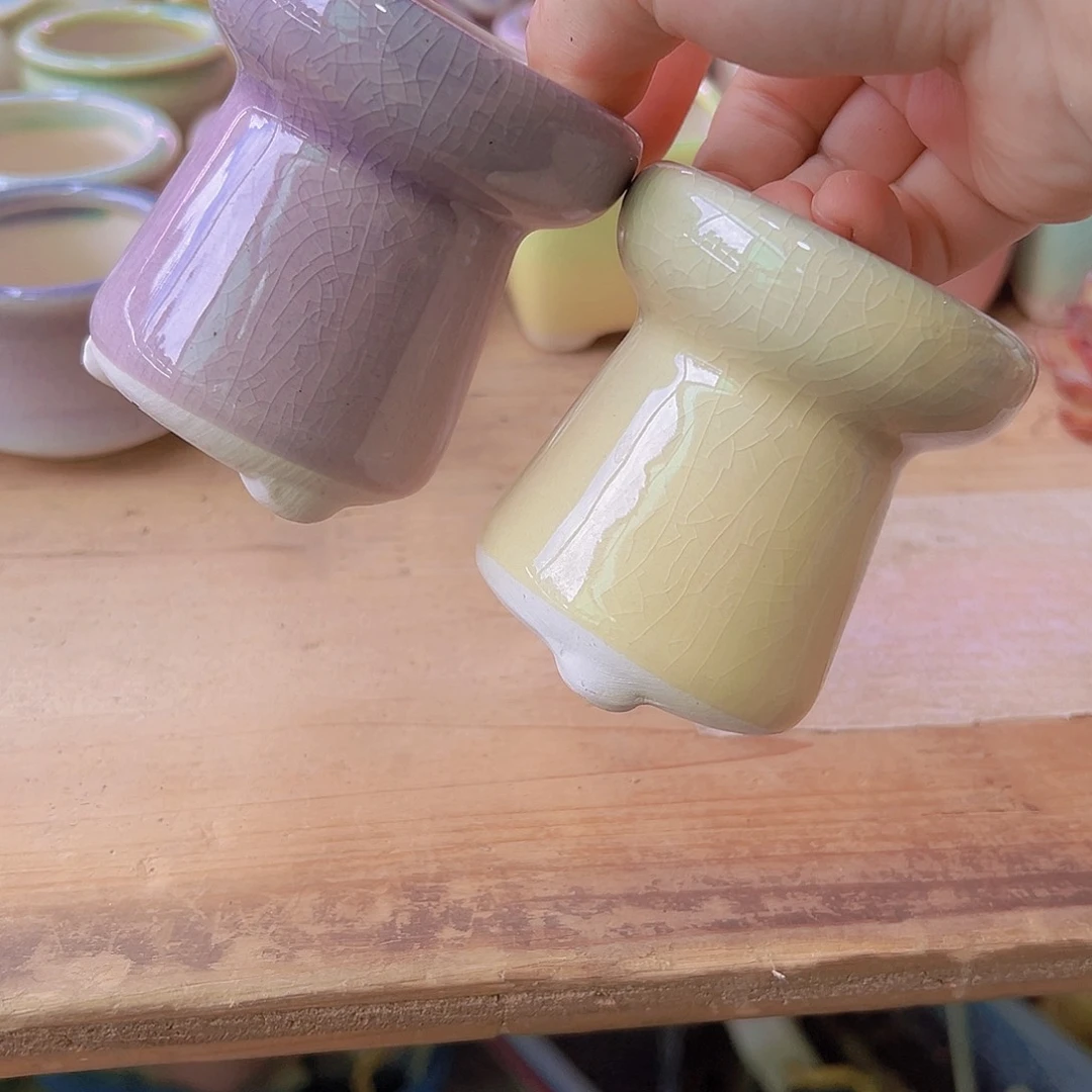 陶瓷花盆当场满12包邮