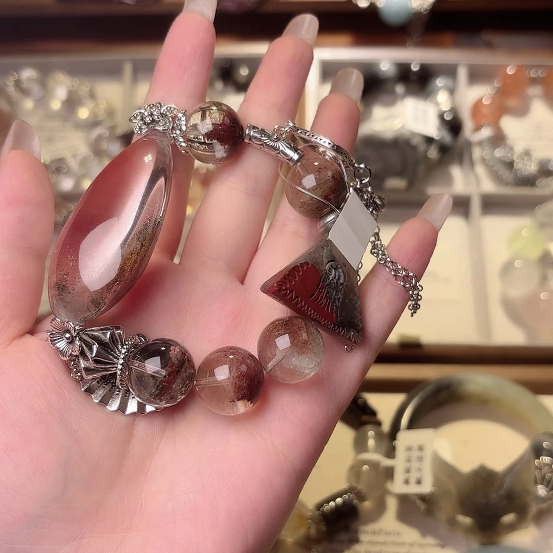 萌****水晶手链合金手串