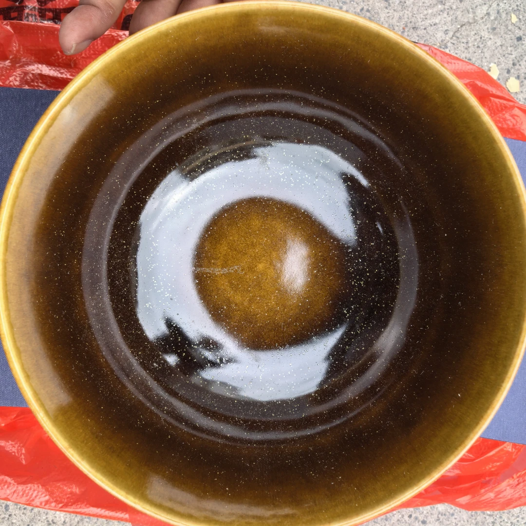 景德镇窑变茶叶末碗