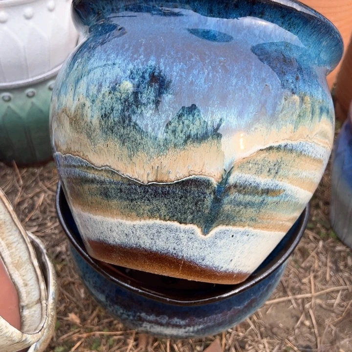 红陶口20高17釉水不好