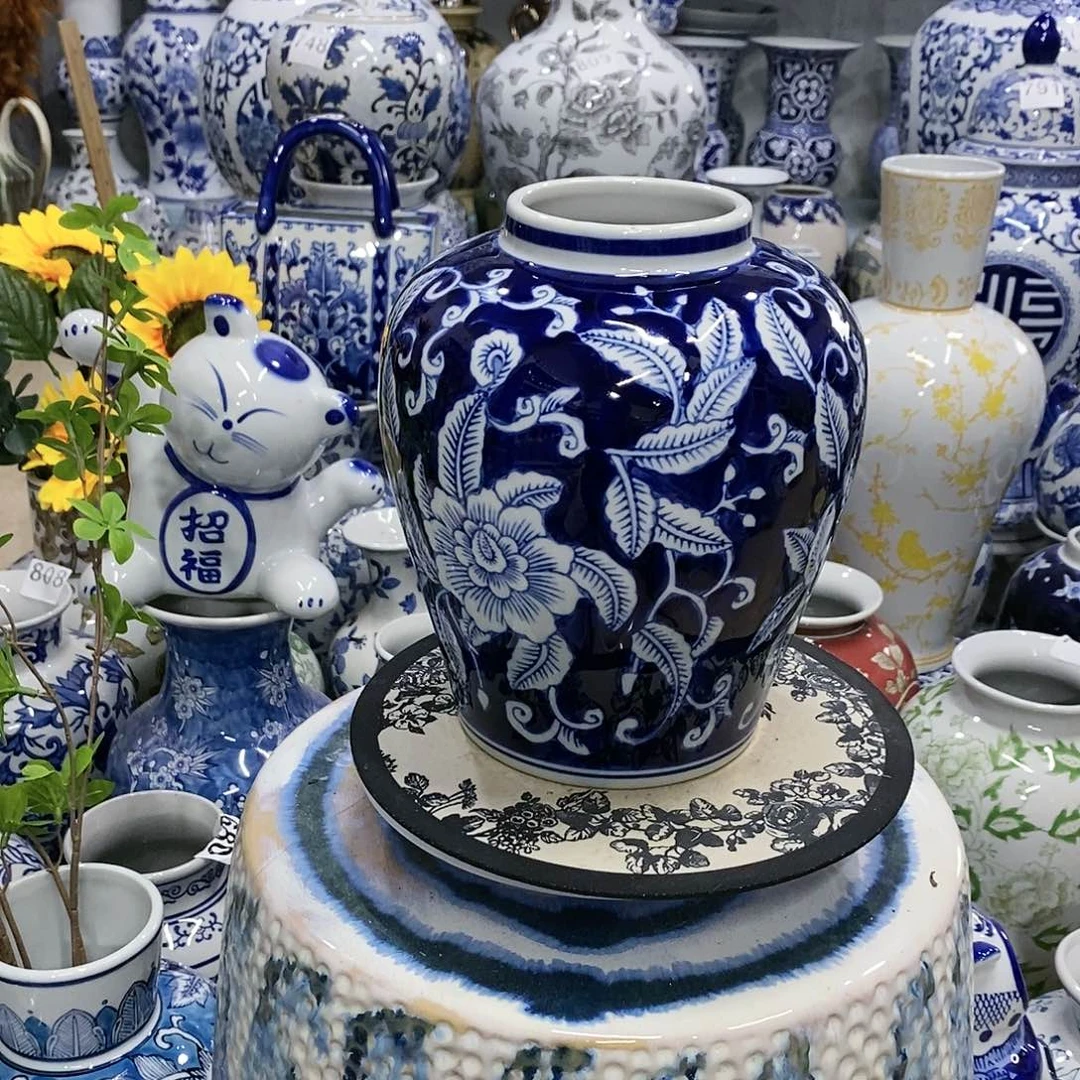 【闪购商品】摆件马**燕花瓶摆件，微瑕……