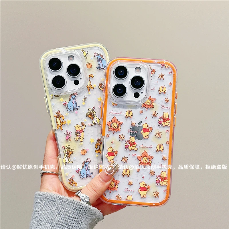 三合一炫彩适用苹果iPhone17/华为荣耀/OPPO/VIVO/小米手机壳爆款