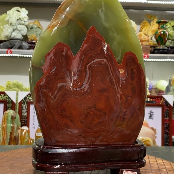 石材福*$家居摆件 奇石摆件