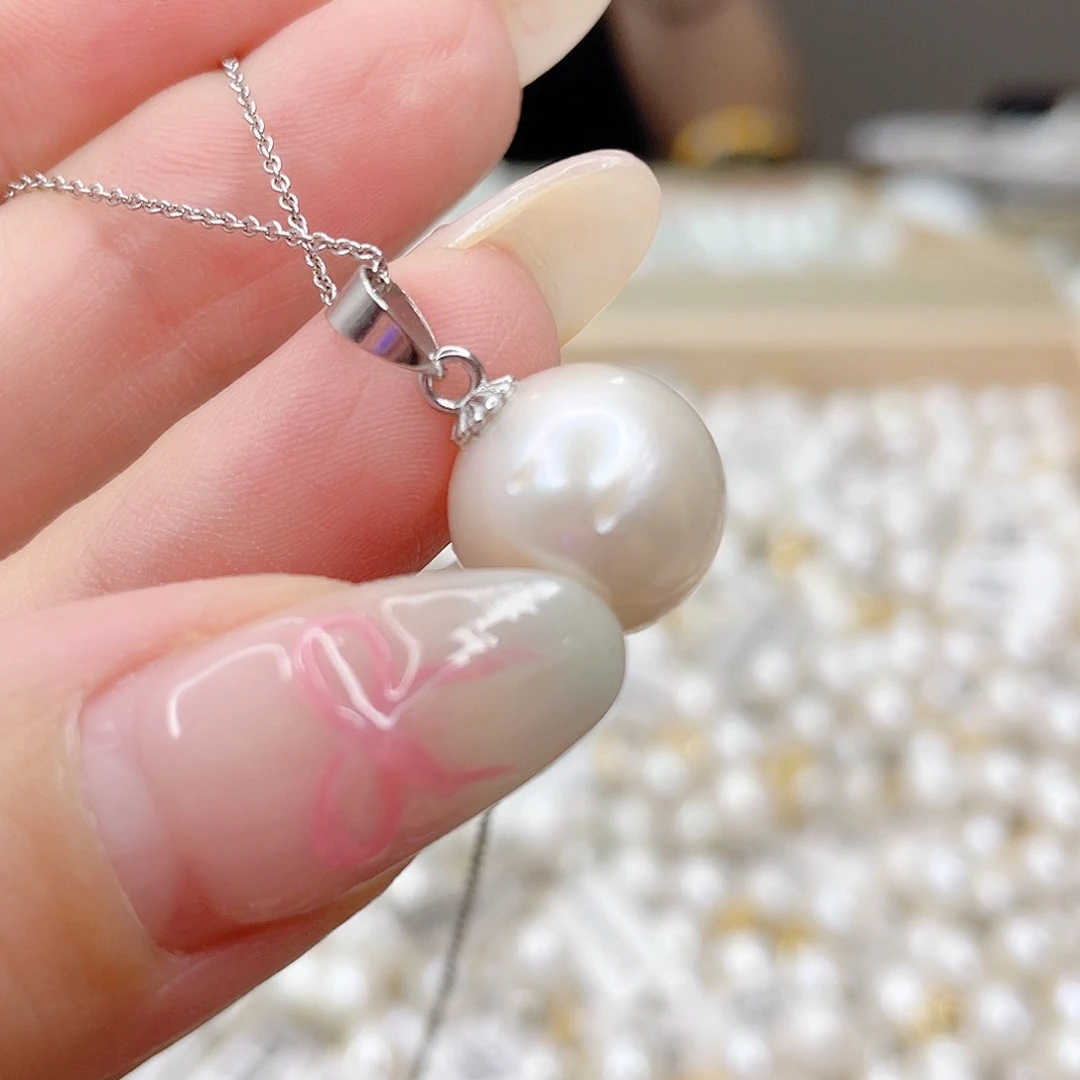 淡水珍珠合金吊坠(赠链)