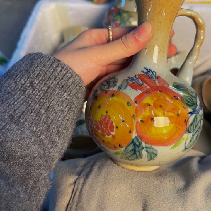 瓷片景德镇陶瓷手工手绘