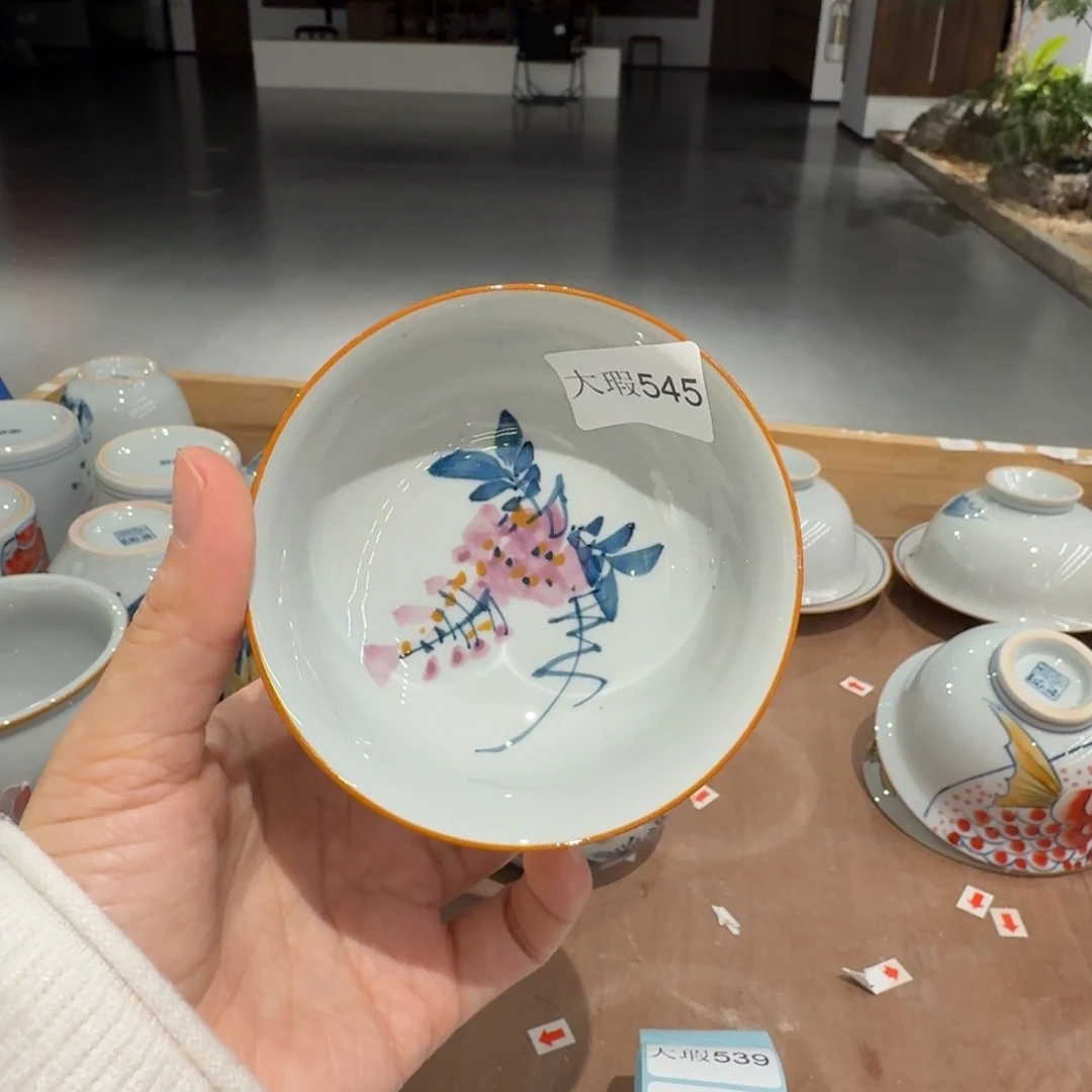 釉下彩纯手绘釉下彩