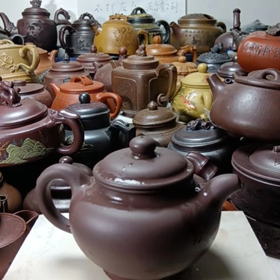 茶壶紫砂宜兴原矿紫泥柴烧手工330cc紫砂壶