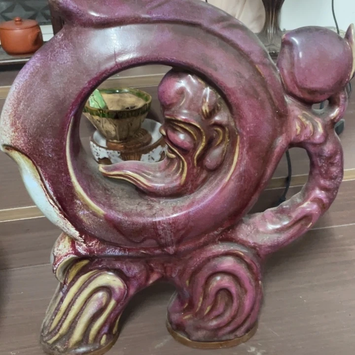 瓷中古工艺品摆件