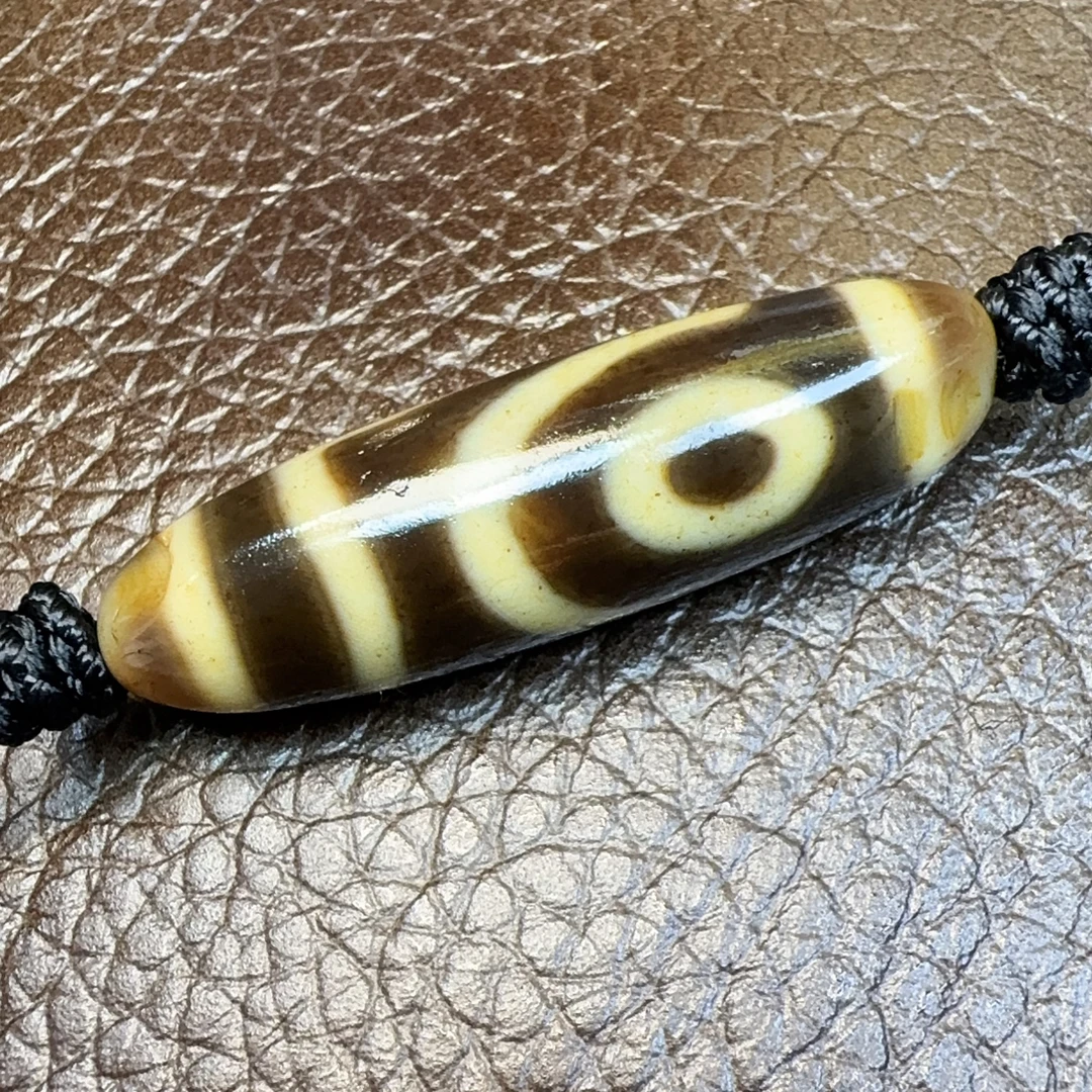 【格古小师傅】39mm纯手工二眼玛瑙孤品放漏