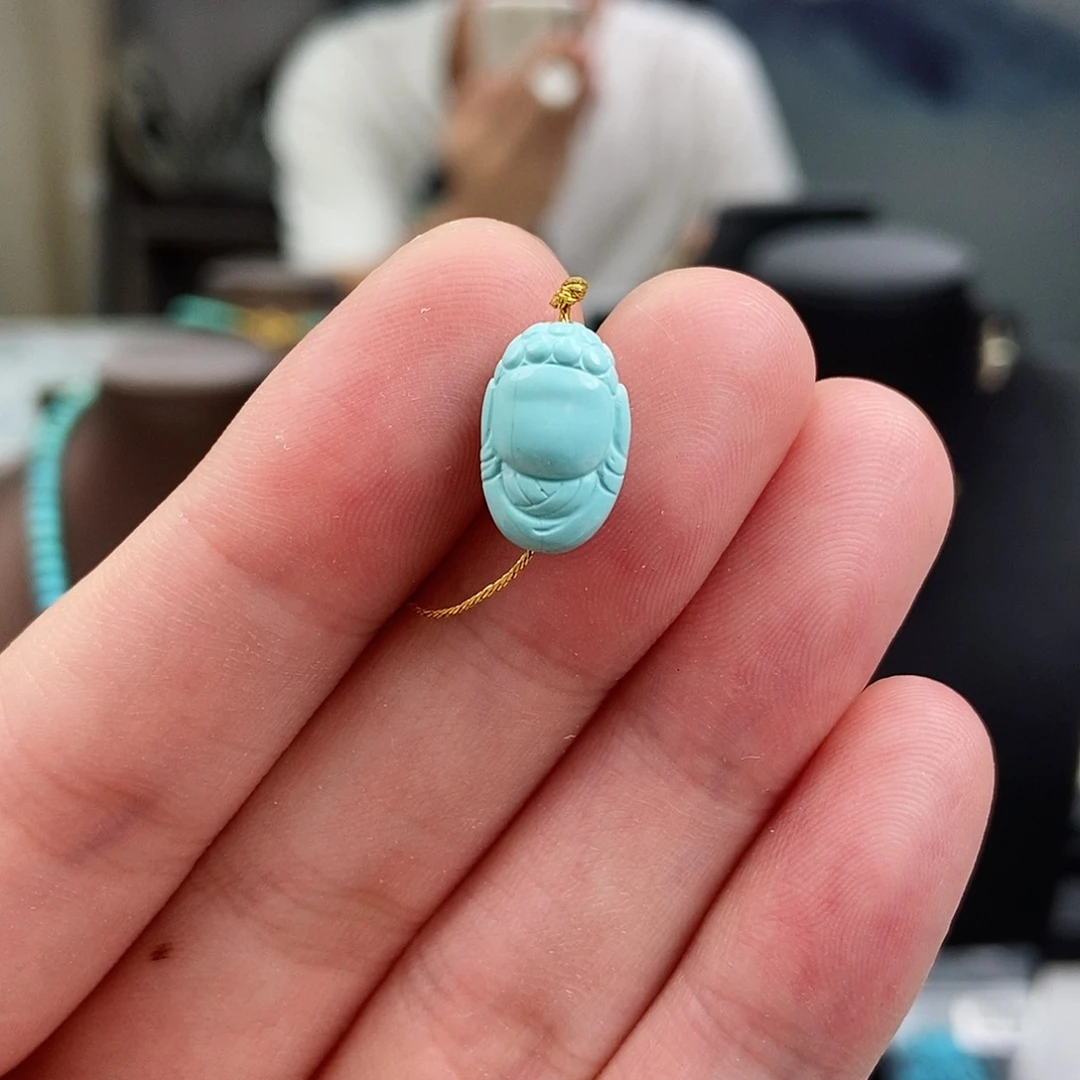 未镶嵌绿松石珠宝奇石