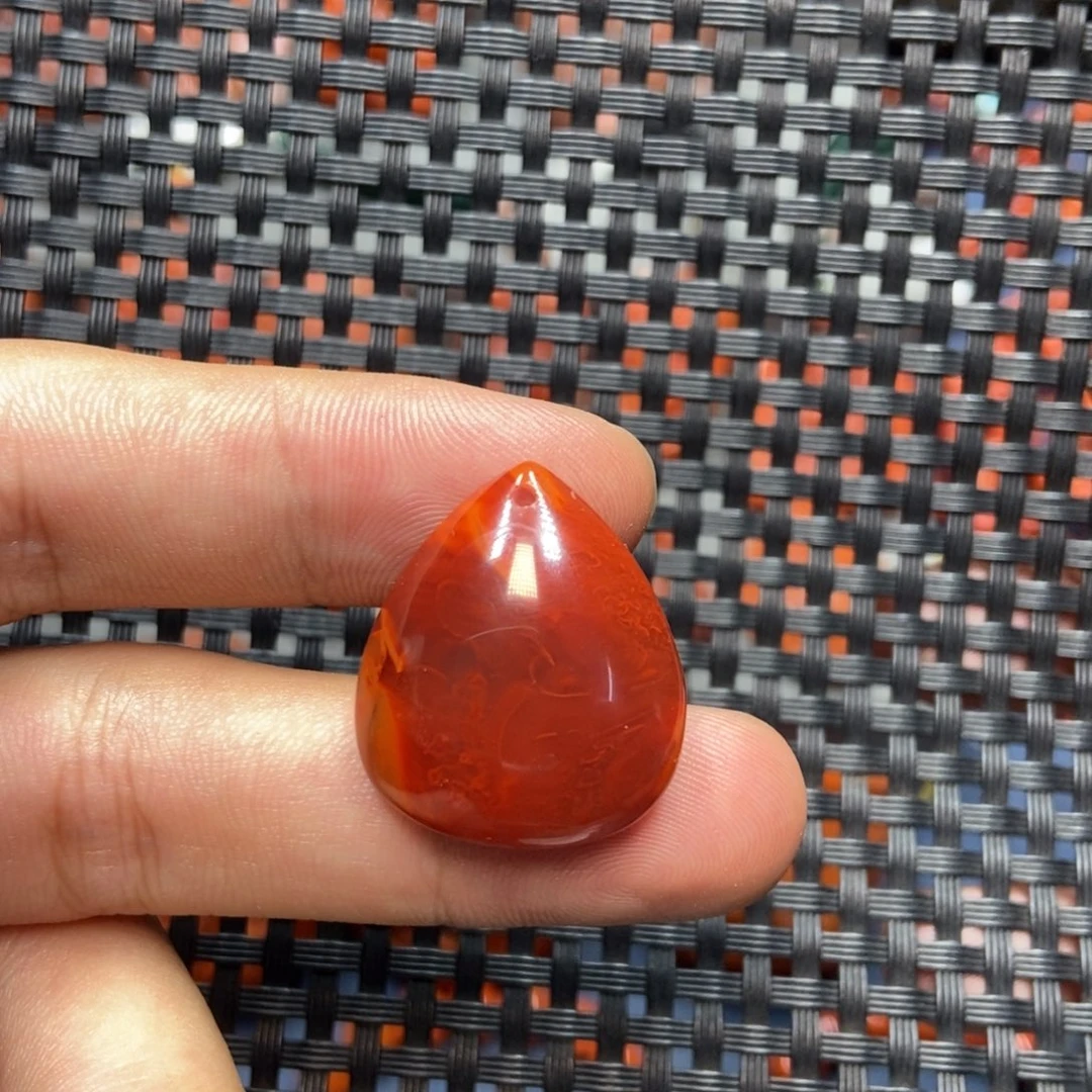 南红玛瑙未镶嵌吊坠(不含链)