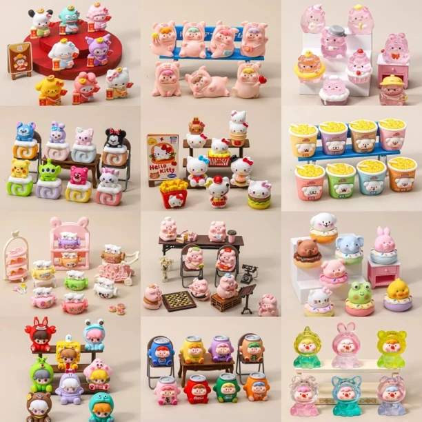 【大乱炖】可爱卡通diy树脂饰品摆件