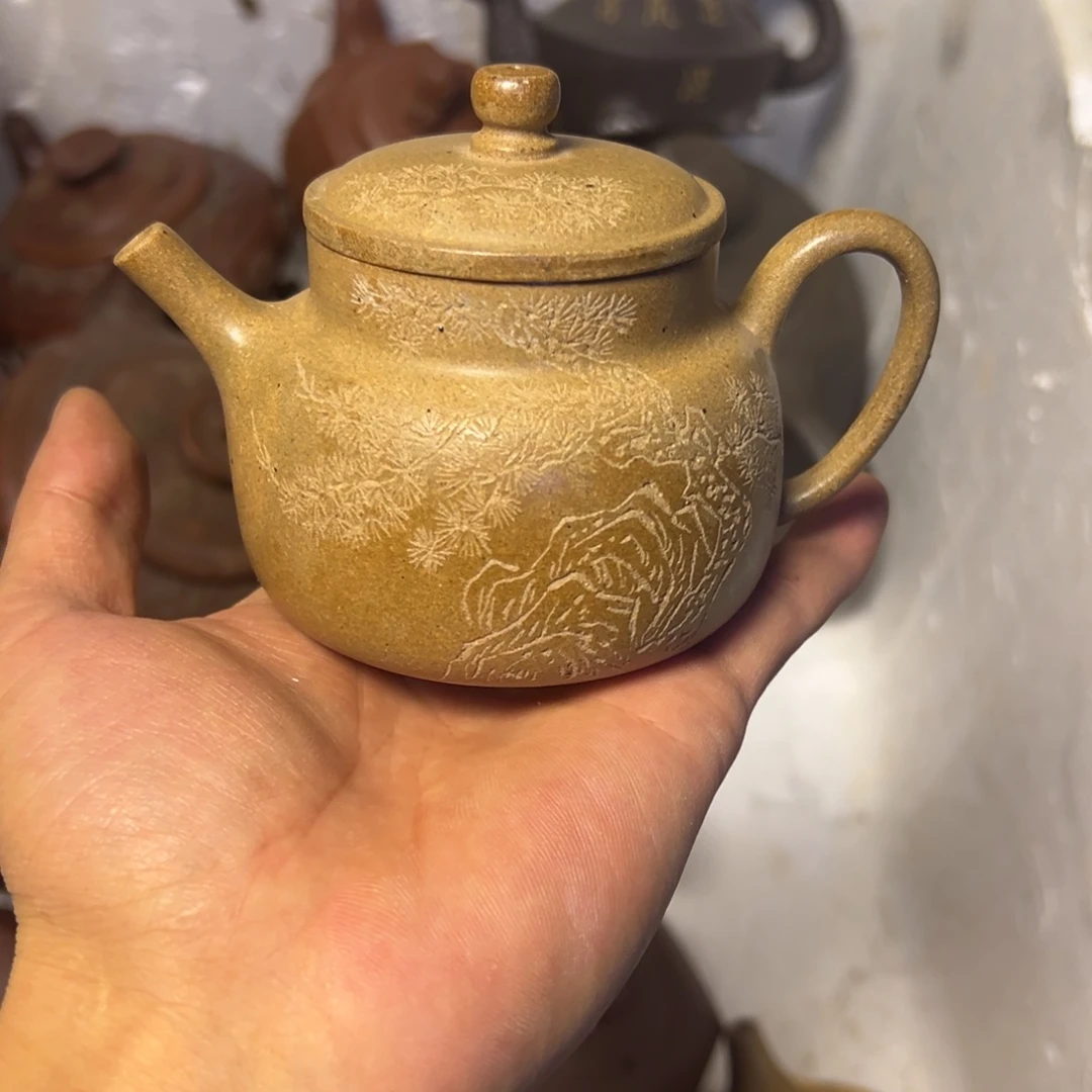 茶壶紫砂宜兴原矿紫砂壶230毫升容量