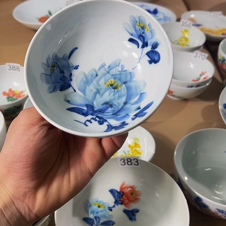 瓷心**欢景德镇手工手绘陶瓷