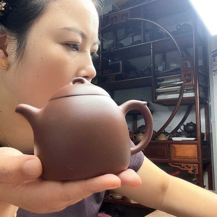 壶紫砂宜兴原矿紫泥
