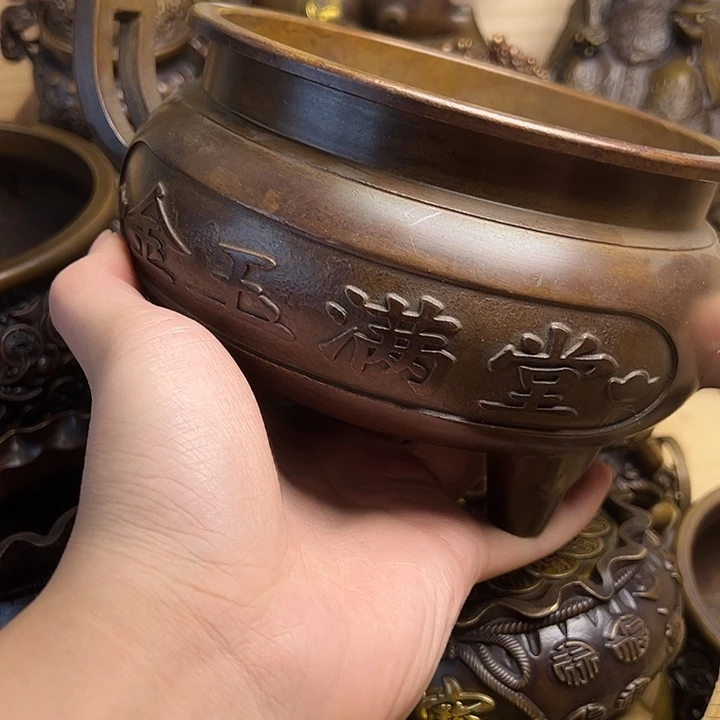 精美铜器，点击下单