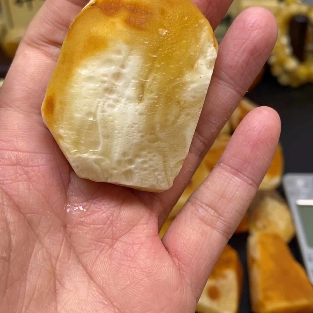 定制琥珀未镶嵌Y***B天然蜜蜡原石加工不退不换