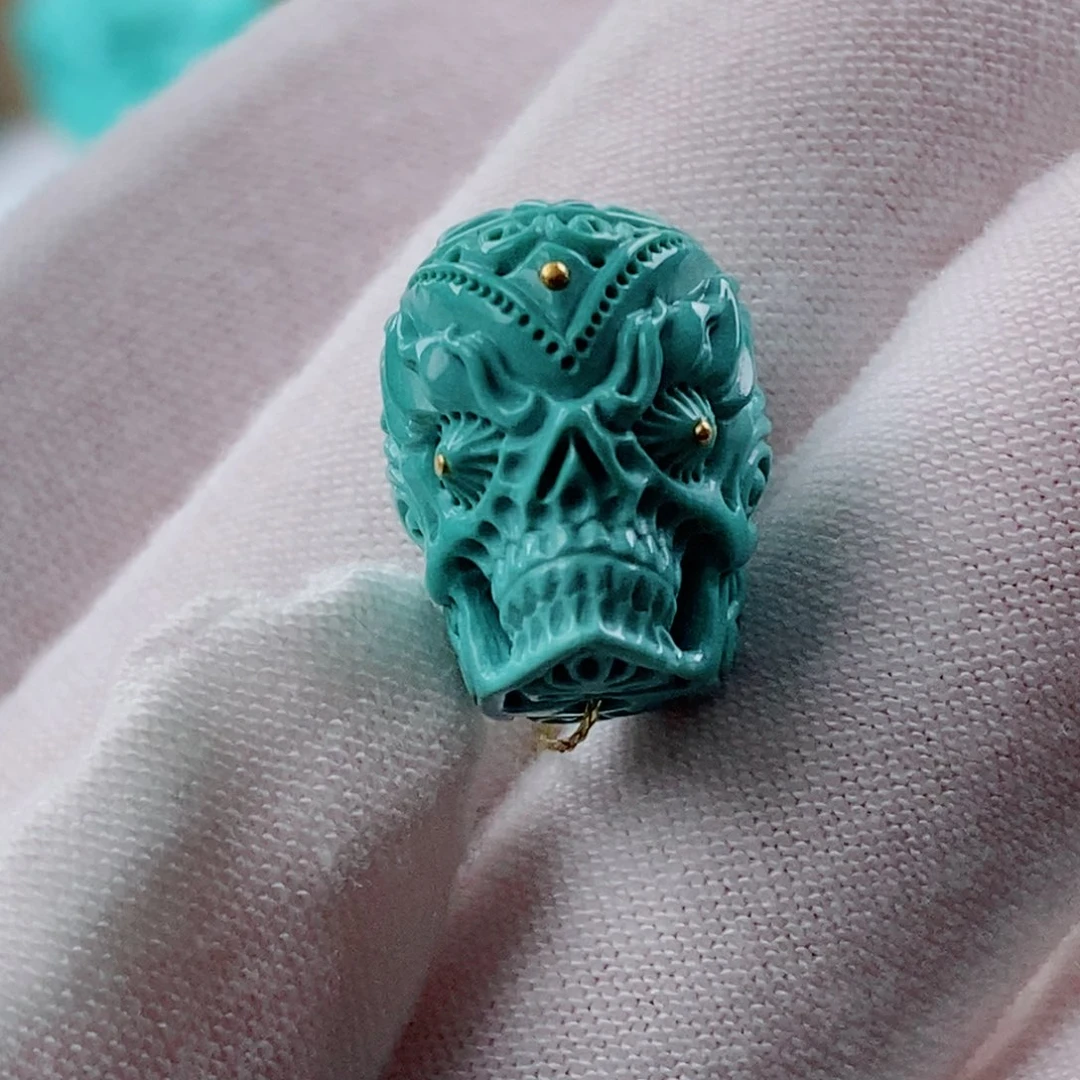 绿松石配饰未镶嵌