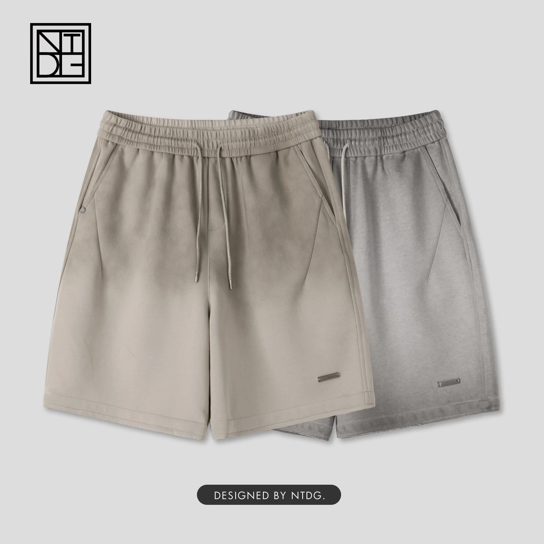 夏季新款渐变设计高端重磅运动休闲短裤25C468， 25C450
