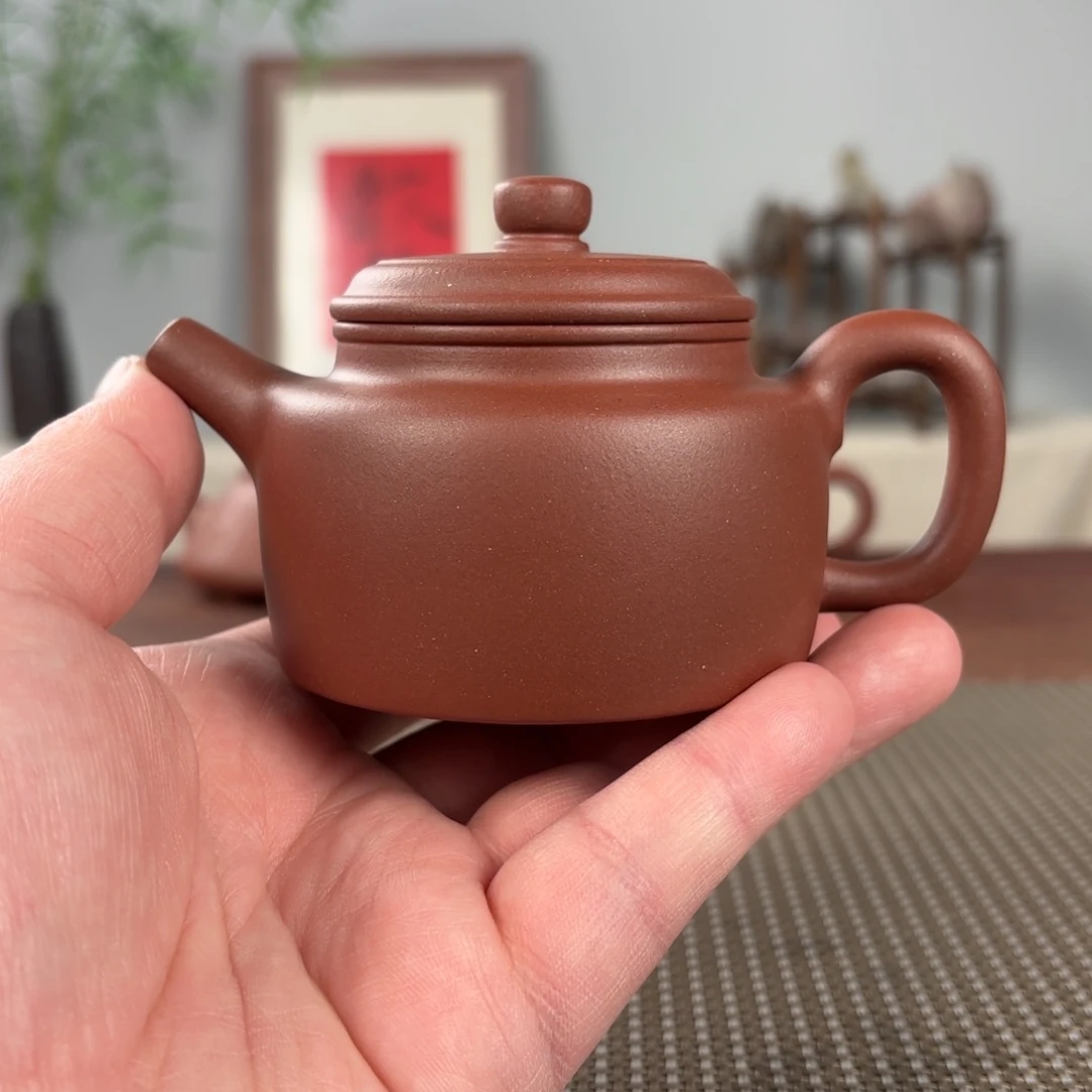 紫砂茶壶黄龙山原矿紫砂壶150