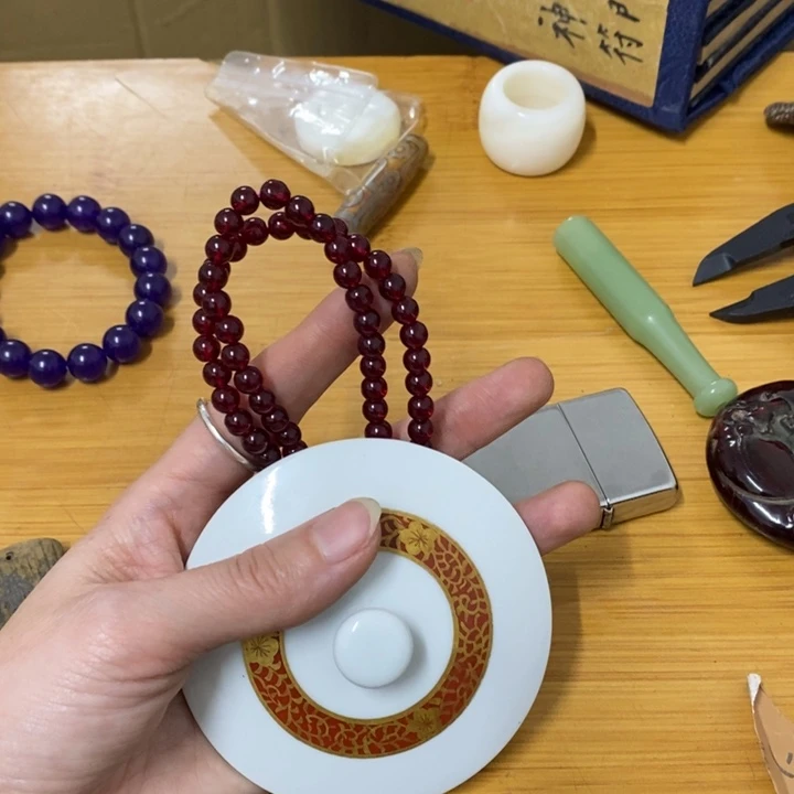 瓷片哈中古工艺品一件