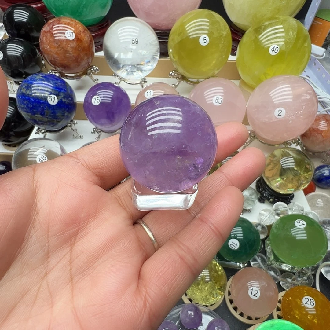 水晶未镶嵌珠宝半成品