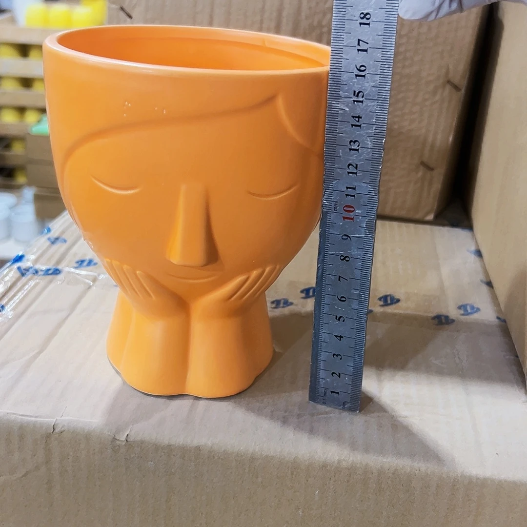 有孔，外贸尾单陶瓷花盆凑单10米包邮