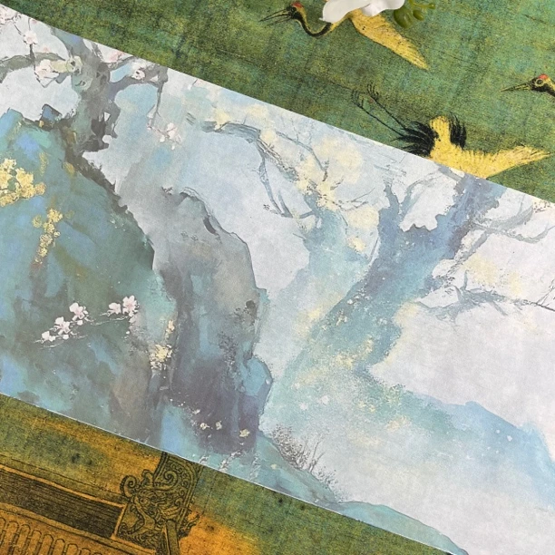 【万壑松风】升级加厚60g书法宣纸半生半熟毛笔字书法作品专用纸