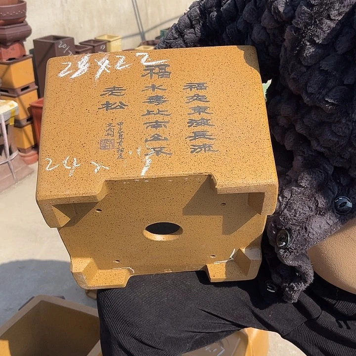 紫砂花盆紫砂等传统