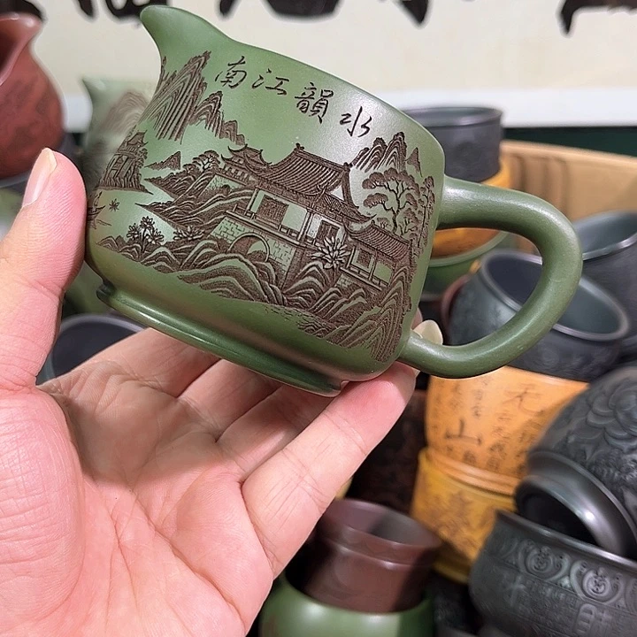 茶杯紫砂全手工紫砂主人杯