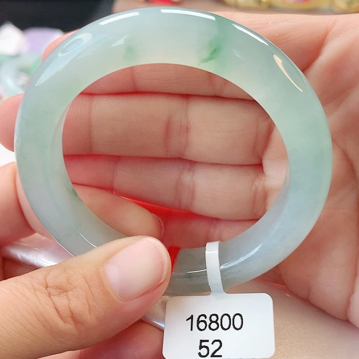 未镶嵌手镯翡翠52正