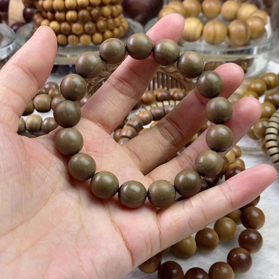 檀香木手串/手链奶香正区微瑕1.2