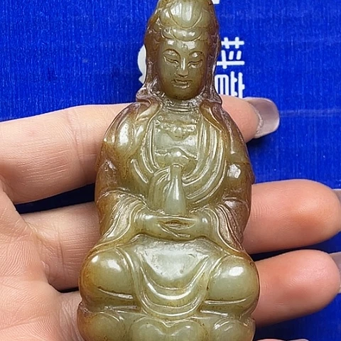 发***！直播间抢购商品链接观音摆件