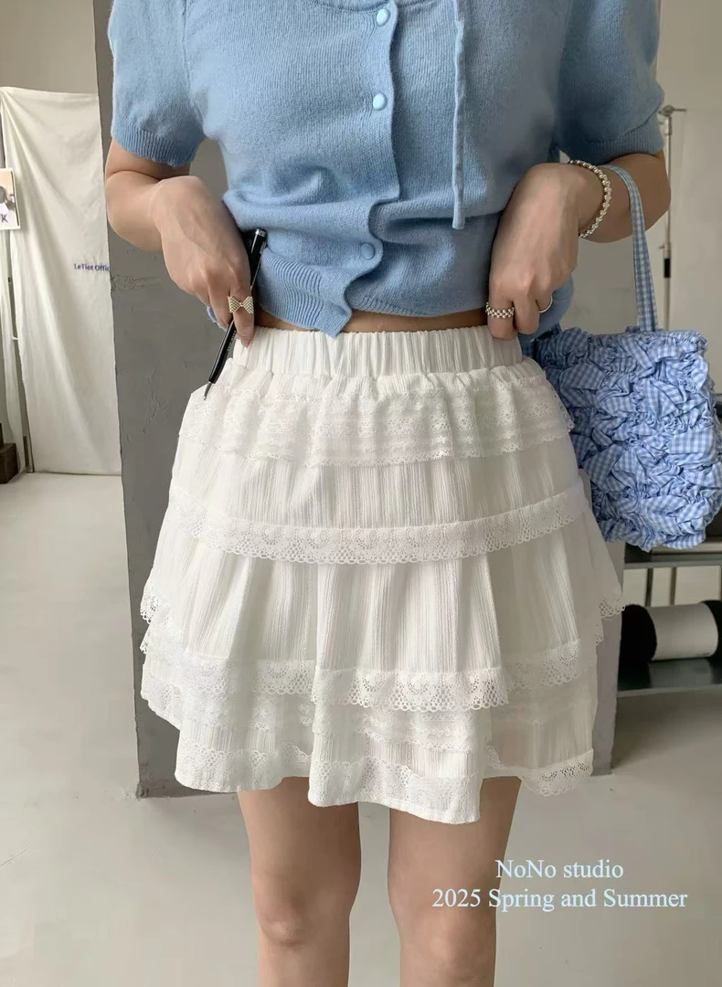 NONO@1822 韩系显瘦蛋糕裙短裙 5-21