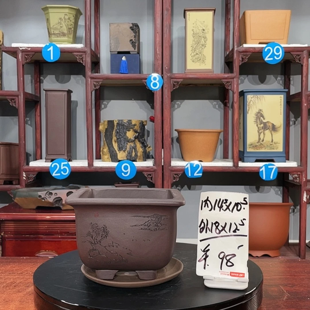 【闪购商品】紫砂花盆紫砂花盆